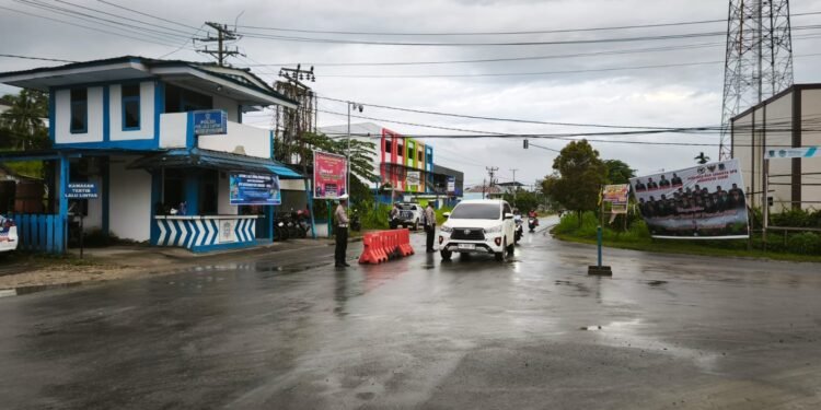 Tekankan Keselamatan Berlalu Lintas, Satlantas Polres Sarmi Gelar Ops Keselamatan Cartenz 2026 Hari Ke-8