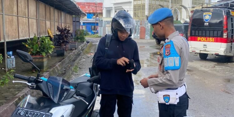 Propam Polres Jayawijaya Laksanakan Gaktibplin Personel