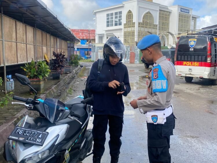 Propam Polres Jayawijaya Laksanakan Gaktibplin Personel