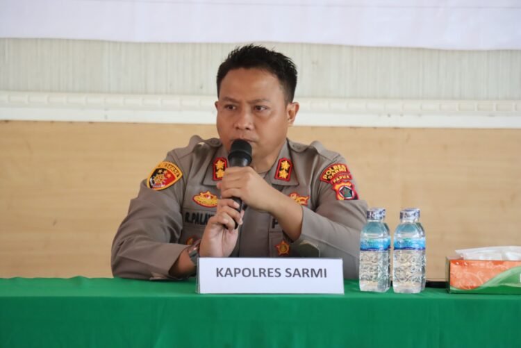 Bid Propam Polda Papua Berikan Arahan Pembinaan dan Pemulihan Profesi di Polres Sarmi