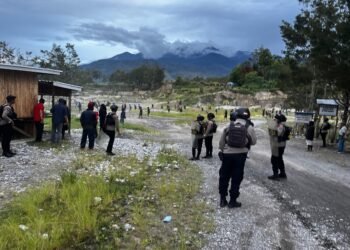 Gerak Cepat Polres Jayawijaya Tangani Konflik Antarwarga di Wouma