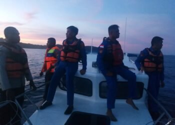Terobos Perairan Hingga Pulau Liki, Satpolairud Polres Sarmi Perketat Patroli Demi Laut yang Aman dan Kondusif