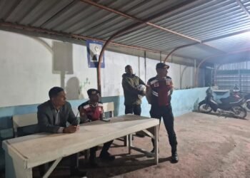 Polres Jayawijaya Amankan Pelaksanaan Shalat Tarawih di Mushola Al Muhajirin