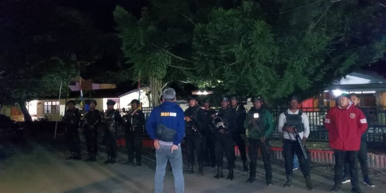 Regu Siaga Polres Jayawijaya Pastikan Kamtibmas Tetap Kondusif