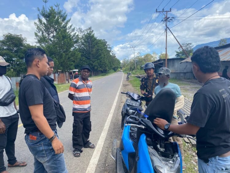 Polres Jayawijaya Intensifkan Patroli dan Lidik, Amankan Penadah dan Pelaku Curanmor