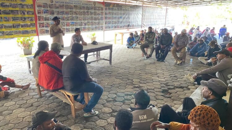 Polres Jayawijaya Fasilitasi Mediasi Permasalahan Warga, Kedepankan Pendekatan Humanis