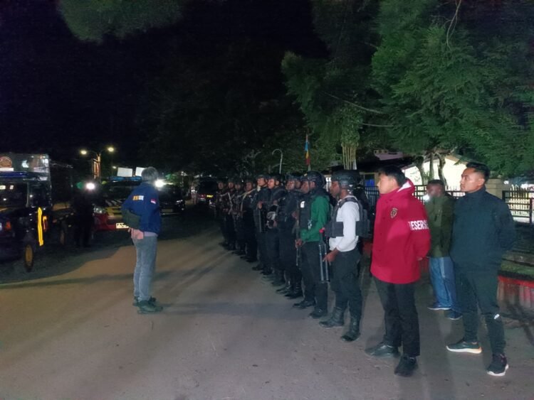 Polres Jayawijaya Pastikan Situasi Kamtibmas Aman Melalui Patroli Siaga