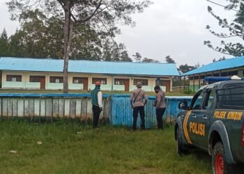 Polsek Asologaima Respons Cepat Pemalangan SD Inpres Muliama