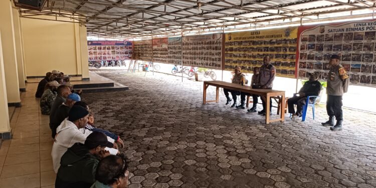 Polres Jayawijaya Mediasi Kasus Pengancaman Dan Pencemaran Nama Baik di Wamena