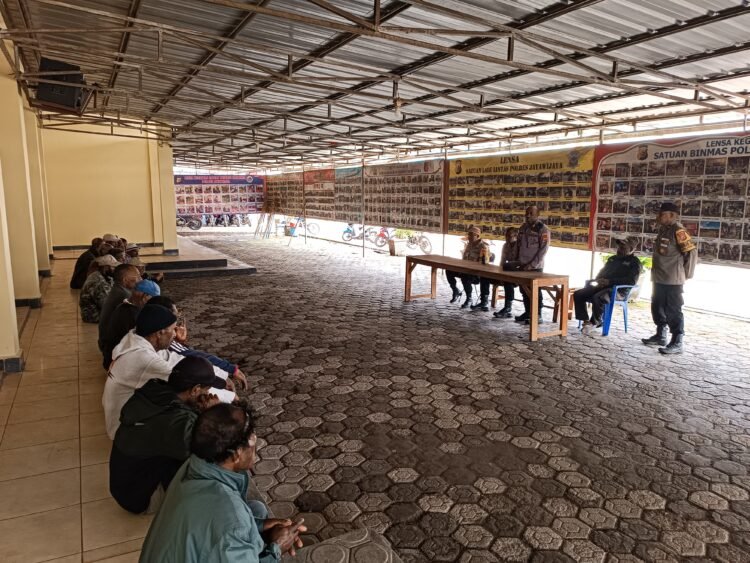 Polres Jayawijaya Mediasi Kasus Pengancaman Dan Pencemaran Nama Baik di Wamena