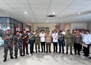 Dukung Program Nasional Bidang Ketenagakerjaan, Dandim 1310/Bitung Hadiri Apel Bulan Keselamatan dan Kesehatan Kerja (K3) Nasional Tingkat Prov. Sulut