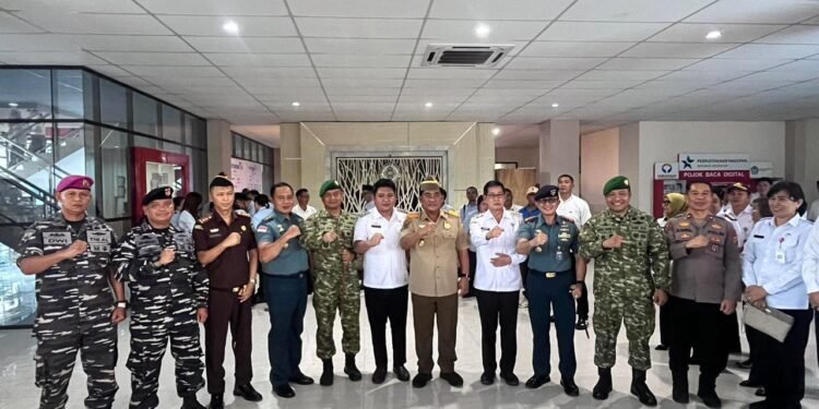 Dukung Program Nasional Bidang Ketenagakerjaan, Dandim 1310/Bitung Hadiri Apel Bulan Keselamatan dan Kesehatan Kerja (K3) Nasional Tingkat Prov. Sulut