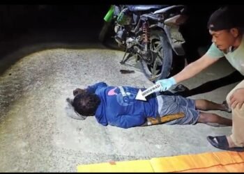 Polsek Bonggo Evakuasi Pekerja Senso Kayu Meninggal Dunia di KM 41 Area PT Wapoga