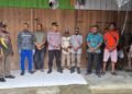 Dispenda Kabupaten Sarmi Resmikan dan Serahkan Pos Satkamling kepada warga binaan bhabinkamtibmas kelurahan mararena