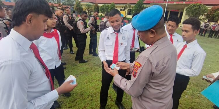 Propam Polres Jayawijaya Gelar Gaktiblin, Tingkatkan Disiplin dan Kerapian Personel
