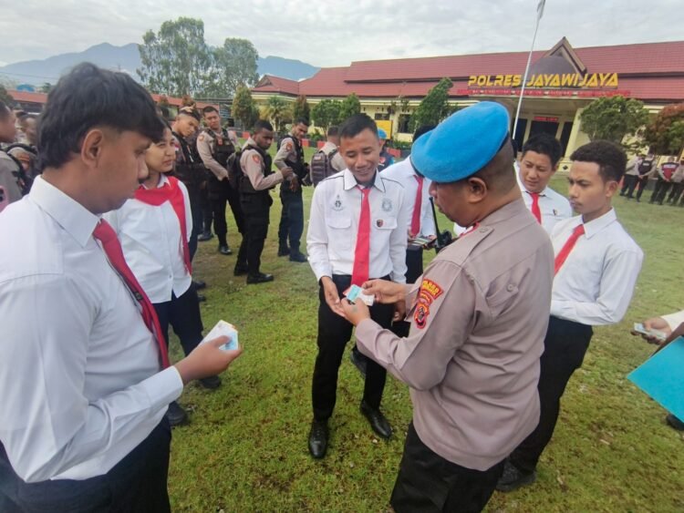 Propam Polres Jayawijaya Gelar Gaktiblin, Tingkatkan Disiplin dan Kerapian Personel