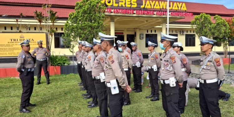 Polres Jayawijaya Laksanakan Patroli, Sitkamtibmas Tetap Aman dan Kondusif