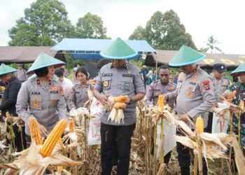 Peresmian 10 Gudang Polri, 166 SPPG di 18 Polda, dan Panen Raya Jagung Serentak Kuartal II Tahun 2026 Digelar di Manokwari