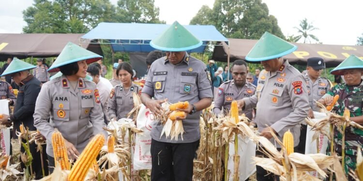 Peresmian 10 Gudang Polri, 166 SPPG di 18 Polda, dan Panen Raya Jagung Serentak Kuartal II Tahun 2026 Digelar di Manokwari