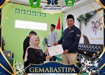 Arifianti Puspitasari, Perwakilan Penyematan Mahasiswa STKIP Ajak Mahasiswa Semangat Raih Masa Depan